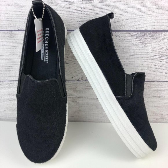 skechers street black